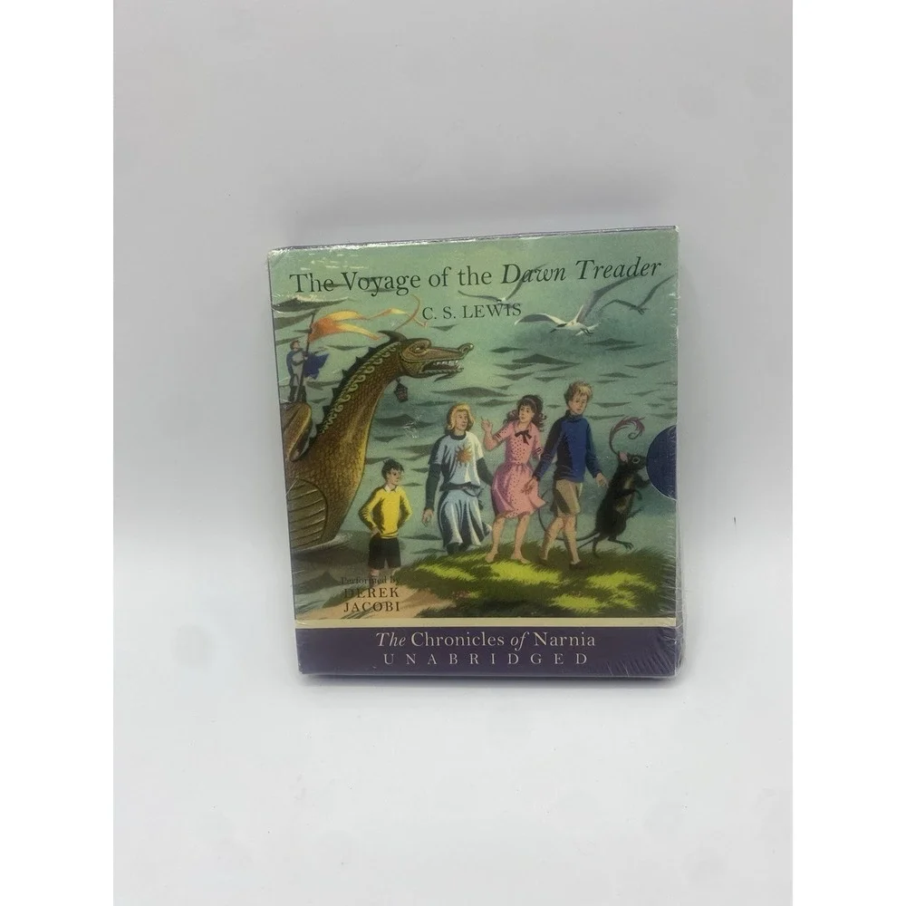 The Voyage‎ of the Dawn Treader Audiobook C. S. Lewis Read by Derek Jacobi NEW